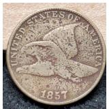 1857 Flying Eagle Cent