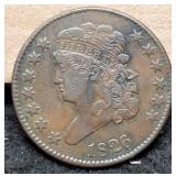 1826 Half Cent Very Nice
