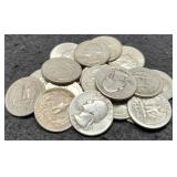 (20) Silver W. Quarters