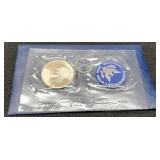 1972-S Silver Ike Unc. Dollar