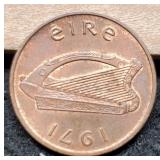 1971 Ireland 1 Pence
