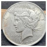 1922 Peace Dollar