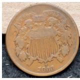 1868 Two Cent