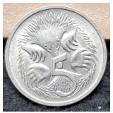1968 Australian 5 Cents