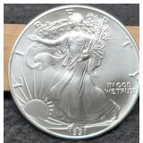 1991 Silver Eagle