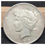 1923-D Peace Dollar