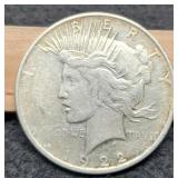 1922-D Peace Dollar XF