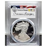 2010-W Slab Proof Silver Eagle PCGS PR69 DCAM