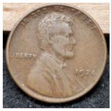 1924-D L. Cent VF Better Date