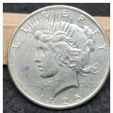 1925 Peace Dollar XF