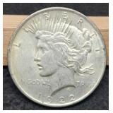 1922 Peace Dollar