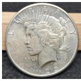 1925 Peace Dollar Unc.