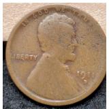 1911-D L. Cent