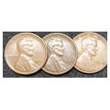 (3) 1935 P,D,S L. Cents