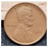 1910 L. Cent XF