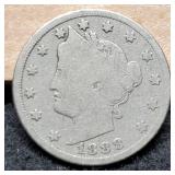 1888 V Nickel Better Date