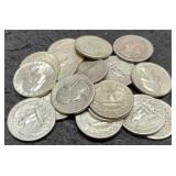 (20) Silver W. Quarters