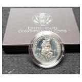 1989-S Clad Proof Half Dollar Comm. Congressional