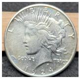 1924-S Peace Dollar MS