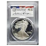 1987-S Slab Proof Silver Eagle