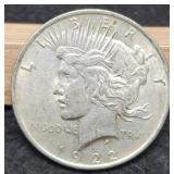 1922 Peace Dollar