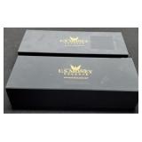 (2) Slab Storage Containers For 20 Coins Each