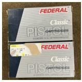 100 rnds Federal .357 Mag HP Ammo