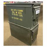 2 - Steel Ammo Cans