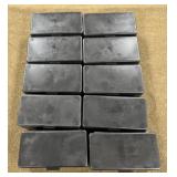 10 - Black Plastic Boxes