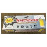 100 rnds Winchester 20ga Shotshells