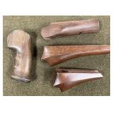 3 TC Walnut Forearms & 1 Grip