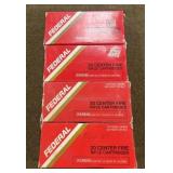 80 rnds Federal .22-250 Rem Ammo