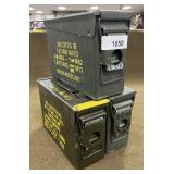 2 - Steel Ammo Cans