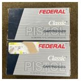 100 rnds Federal .357 Mag HP Ammo