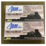 40 rnds ABM .308 Win Match Ammo