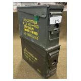 2 - Steel Ammo Cans