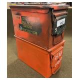 2 - Steel Ammo Cans