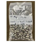 130ct .41 Mag 210 gr Lead Bullets