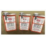 3 - 1 lbs Cans Herter