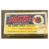 Approx 50 rnds Western .38 LC Ammo