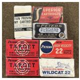 7 Boxes .22 Rimfire  Ammo