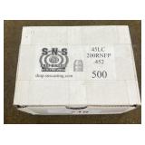 500ct S&S .45LC Bullets