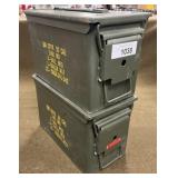 2 - Steel Ammo Cans