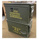 2 - Steel Ammo Cans