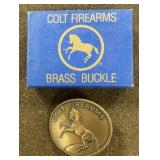Nice Colt Brass Belt Buckle