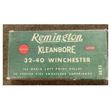 20 rnds Remington .32-40 Win Ammo
