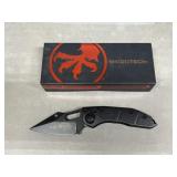MicroTech Stitch A S/E Spring Assist Knife