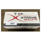 500ct X-Treme 9mm Bullets