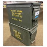 2 - Steel Ammo Cans