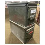 2 - Steel Ammo Cans